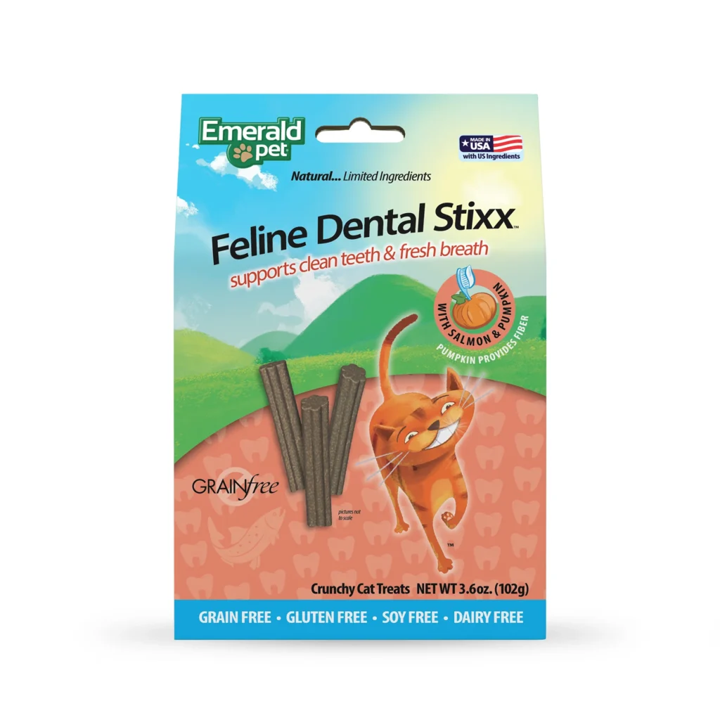 Dental stixx premios sabor salmón y calabaza, 102g