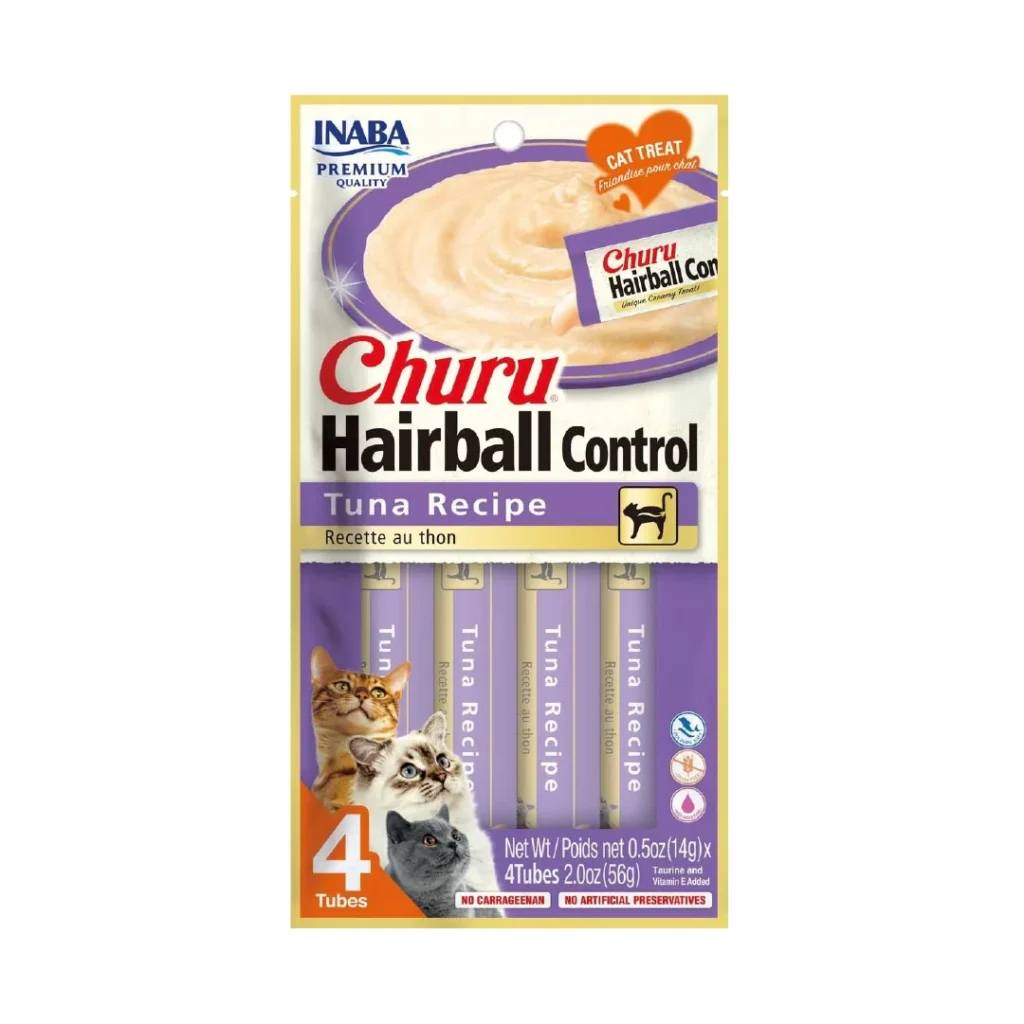 Churu hairball, 4 tubos de 14g cu