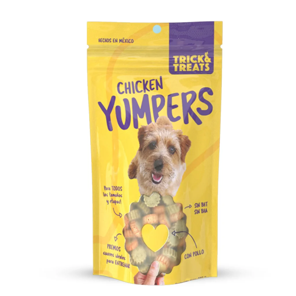 Yumpers premios sabor pollo, 100g