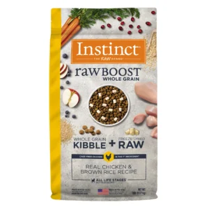 Instinct pollo y arroz integral perros