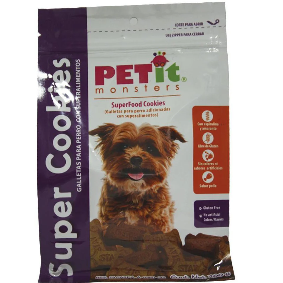 Super cookies galletas para perro, 200g