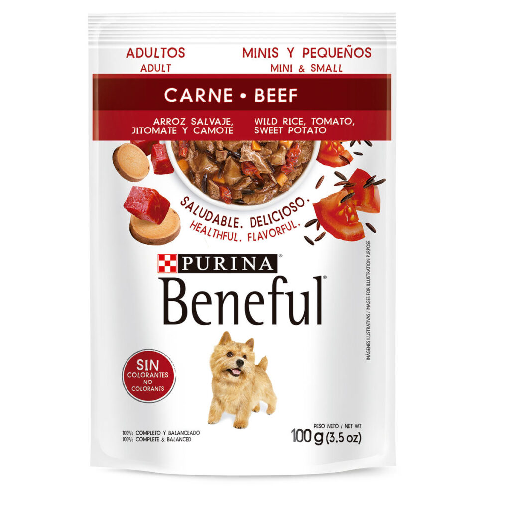 Beneful Sobre Mini Adulto Carne